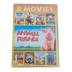 Animal Friends: 8 Movies (DVD) Evan Almighty, Flipper, Ed, Babe, Beethoven 5th
